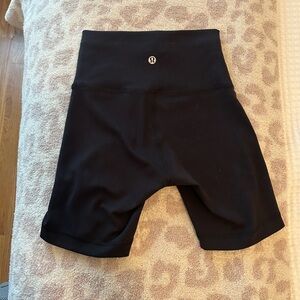 Lululemon Black biker shorts